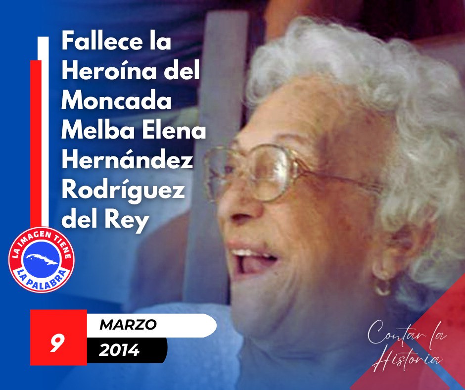 EjrcitoOrienta1's tweet photo. Eterno ejemplo de mujer revolucionaria, tus ideas, inolvidable Melba, guían el camino de la mujer cubana en la lucha por mantener nuestra libertad.
#FARCuba https://t.co/gy9NakWqOx