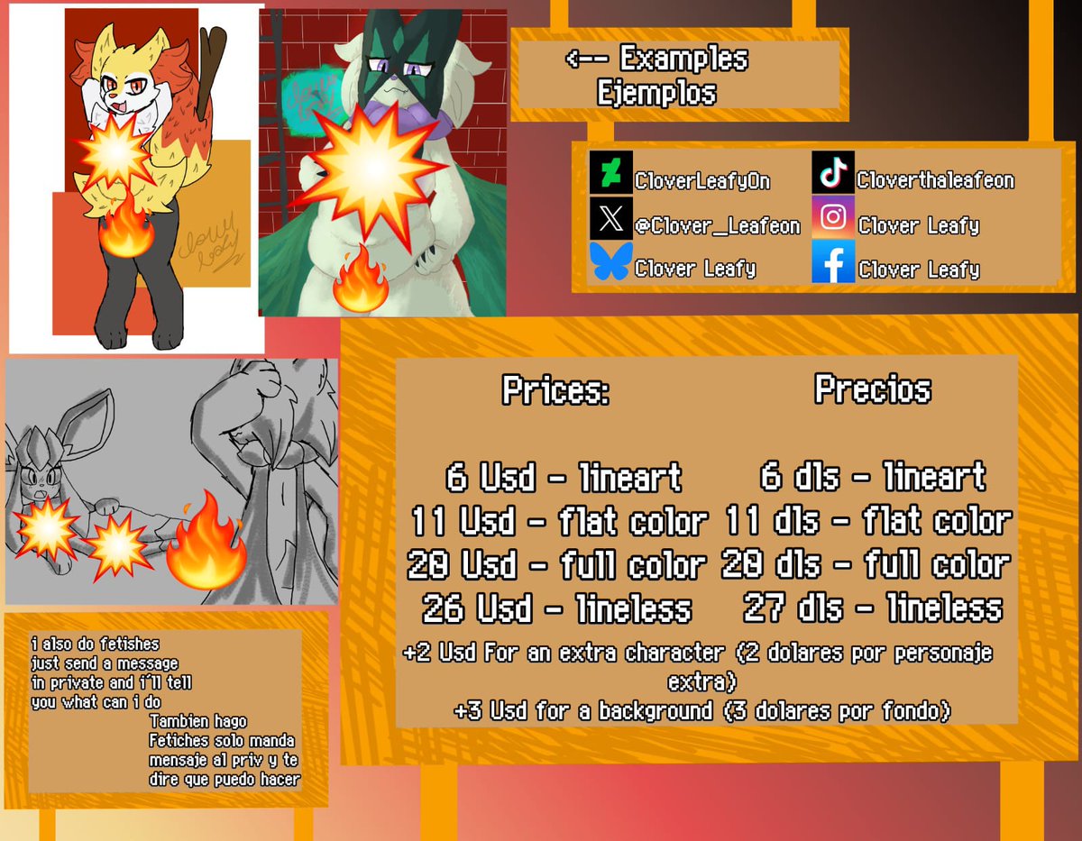 🍀Clover🍀 / (Comms Open) tweet media