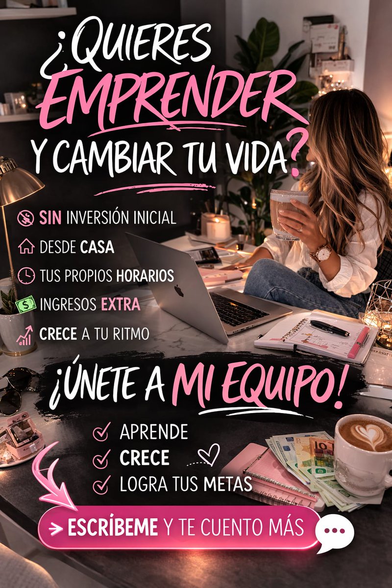 ¿Quieres  crecer y alcanzar tus metas ?

☄️☄️☄️🎯