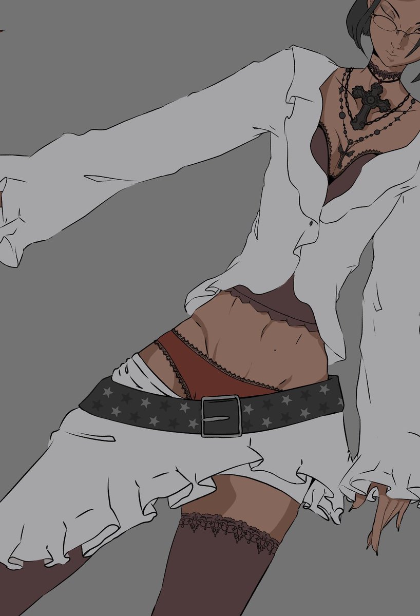 Akym3121's tweet photo. Nov/2025 comm
Mar/2026 comm

Did my art improve? 🌚
#digitalart #ibispaint #nsfw #trans https://t.co/sBnyx4p3T2