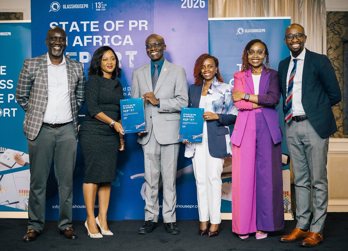 Glass_HousePR's tweet photo. Today, we officially launched our 2026 edition report: State of PR in Africa Report: Use AI and Digital-First Media in African Public Relations, featuring insights from our guest speaker Ambassador Philip Thigo(@pthigo)

The launch came alive with a thought-provoking panelists; @Nyandia_G, @KiarieCaroline, Maina Chege, @Njoki116 and @alexowiti, bringing together thought leaders to explore the evolving PR landscape.

The report draws insights from 54 agencies across 16 African countries, representing 6,500–7,800 professionals, alongside interviews with. industry leaders and a survey of 80 students from seven universities in Kenya, which offers a Pan African view.

The report highlights how AI has moved from an experimental tool to a core driver of PR in Africa. With 81.5% of senior professionals using tools like ChatGPT, Gemini and MidJourney, and Gen Z integrating AI into content creation, campaign planning and social listening, AI is now the new operating system for PR.

AI is transforming content creation, speeding up workflows, and enabling hyper-localized storytelling  while human creativity, emotional intelligence, and strategic thinking remain irreplaceable. The report also highlights generational differences in platforms and underscores the importance of trust, ethics and transparency.

This is a profession in transition, driven by technology, shaped by the next generation and redefining influence, credibility and storytelling across the continent.

Download the full report: https://t.co/yUoOKmVYxw

#StateOfPRInAfrica #AIinPR #DigitalFirstMedia #PRInnovation #GlassHousePR