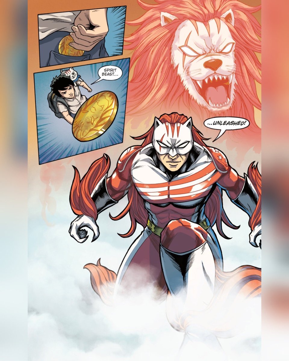 ChiralComics's tweet photo. The first ever transformation in the pages of Lionborne, as Jayden unleashes the power of the ancient spirit beast! We have just 20 days left to go on our campaign, so if you are still on the fence, hop on now! https://t.co/EybiWZPY6P #indiecomic #indiecomics #kickstarer #comic https://t.co/f2JpvimnI8