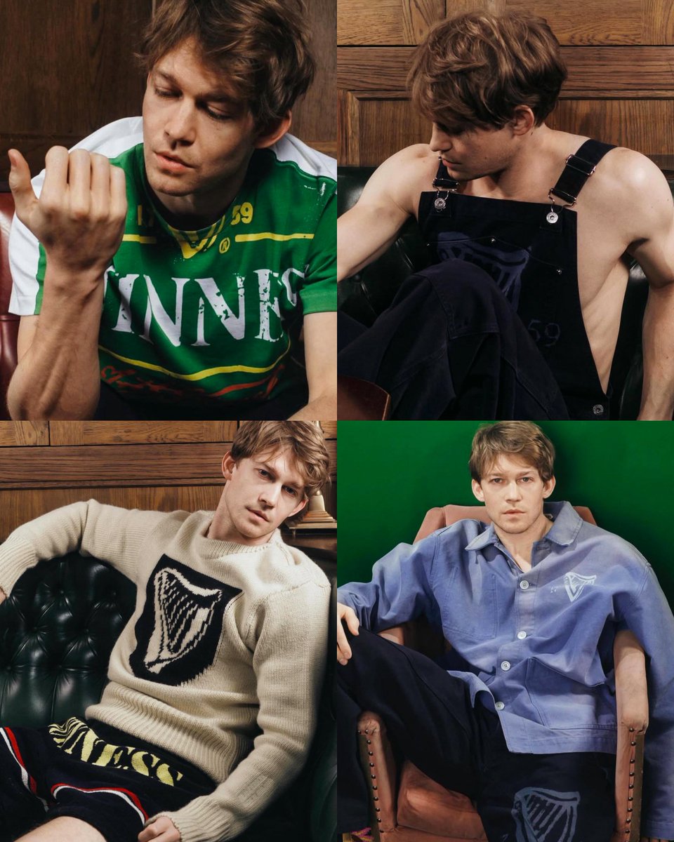 _filmcrave's tweet photo. Joe Alwyn photographed by Heikki Kashi for the JW Anderson x Guinness campaign. 📷 https://t.co/oZxcgJpTeC