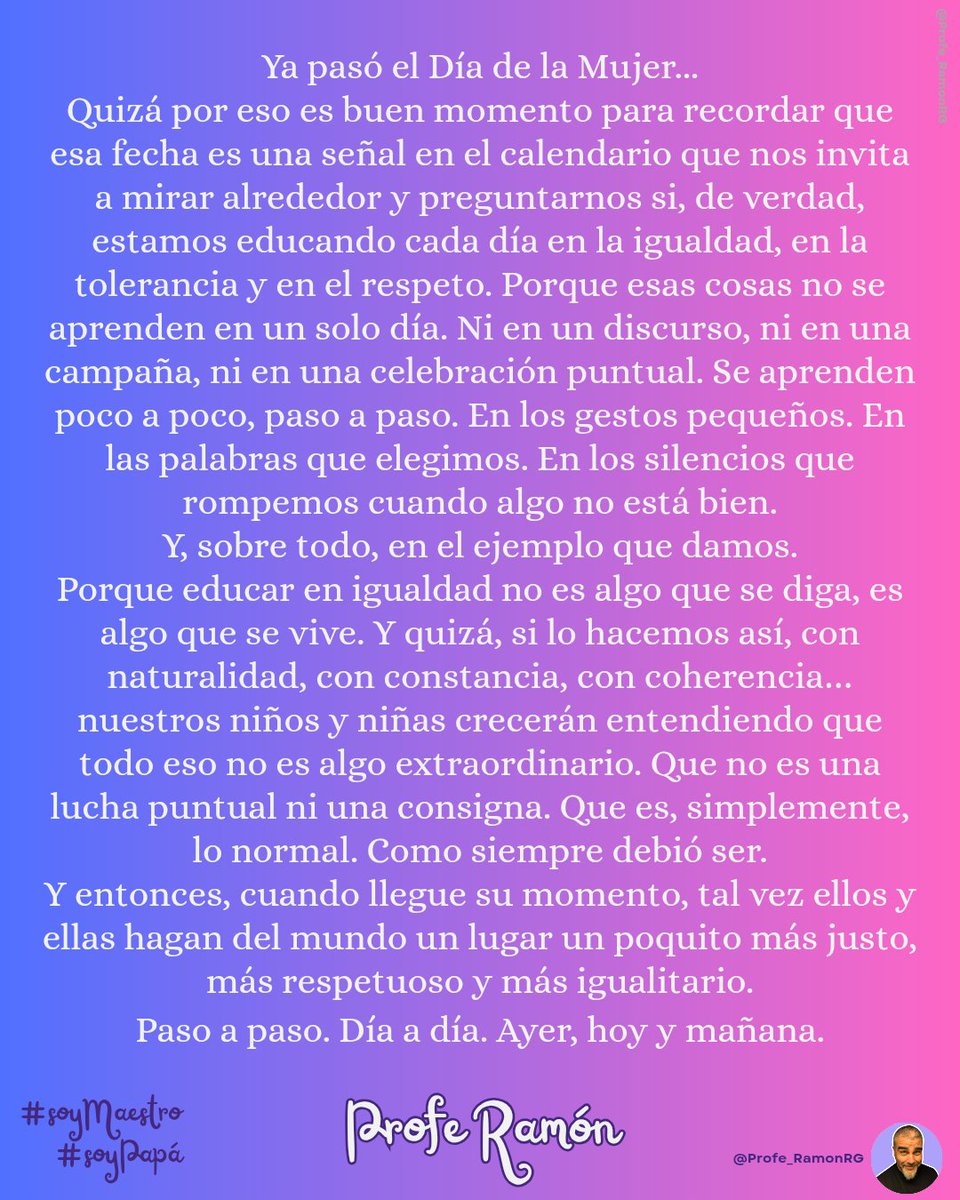 Profe Ramón ✐ tweet media