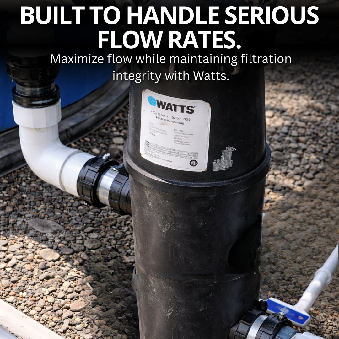 The Watts BBH150 Big Bubba Filter Housing is built tough to resist chipping, rusting, and denting. 

With all non-metallic wetted surfaces, it’s an ideal solution for applications where chemical compatibility matters.

Click here for more: na2.hubs.ly/H045S5P0

#bigbubba