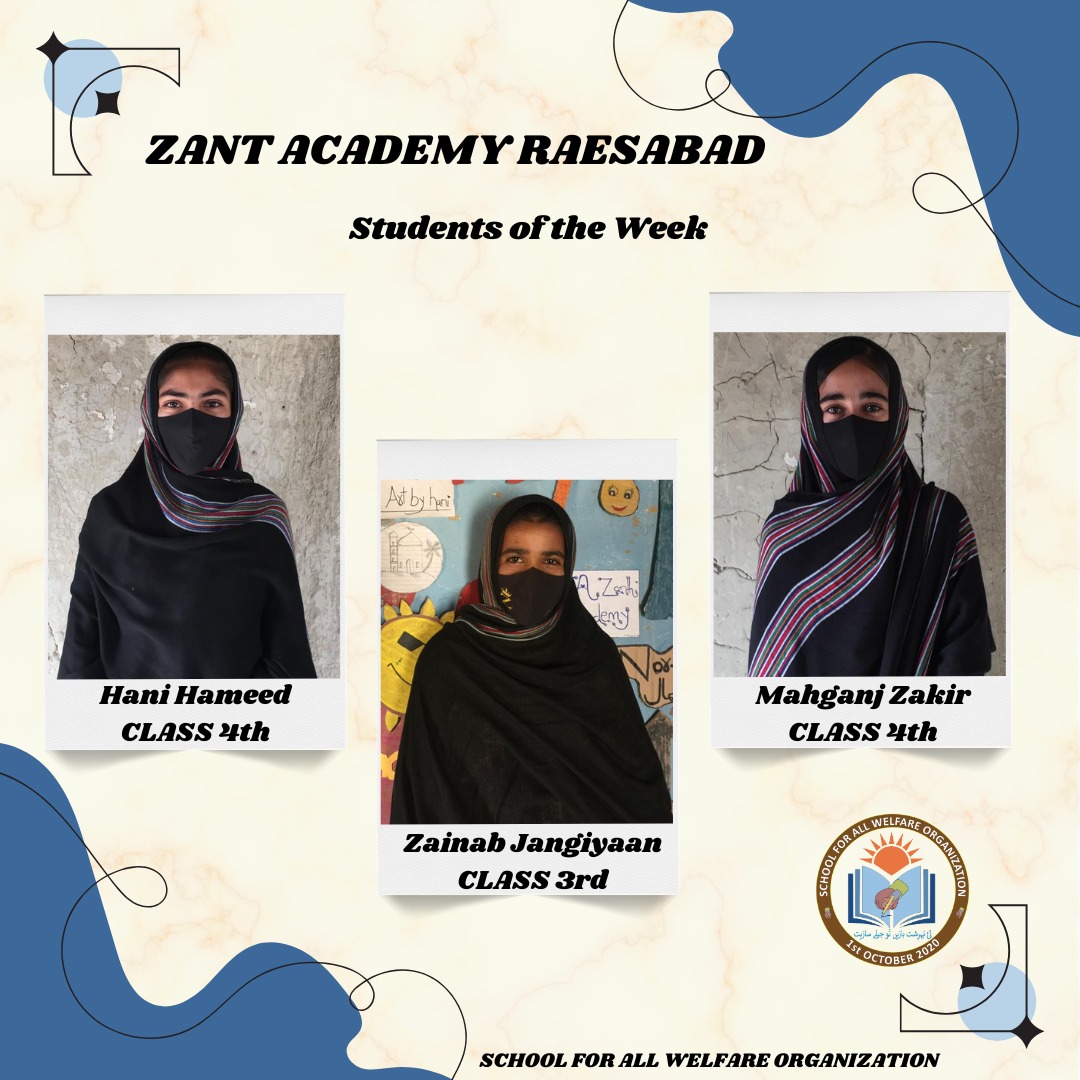 School_ForAll's tweet photo. Zant Academy Raesabad – Students of the Week
Bright minds, great effort, proud achievement. 

Your Contributions, Many solutions ! https://t.co/9D3jaiYHsA