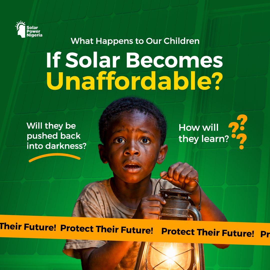 The true cost of an immediate import ban isn't just financial, it's the lost opportunities for the next generation.

Click the link in our bio to learn more and join the conversation in the comments below.

#DelayTheBan #SolarPowerNigeria