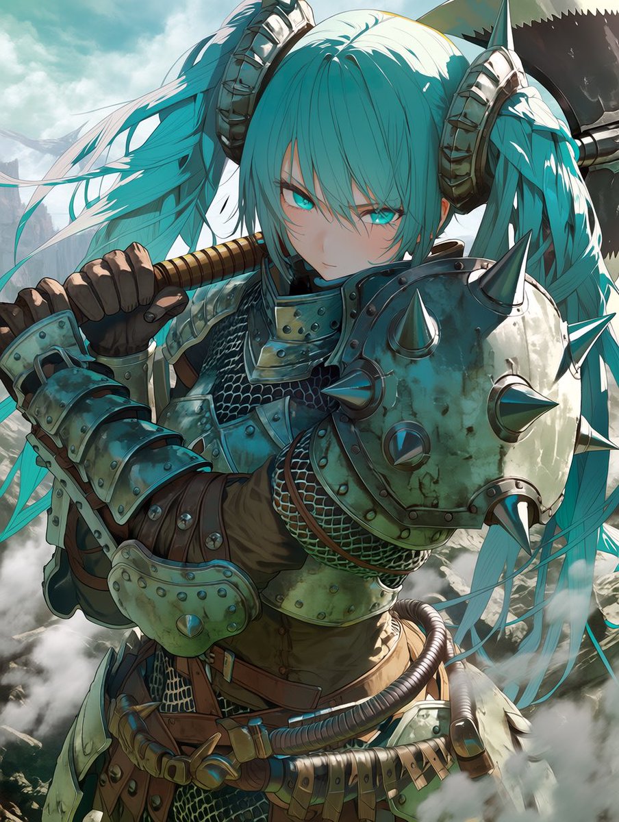 uenrura's tweet image. 混ぜてみた😅

#ザクの日 #ミクの日2026 #fanart