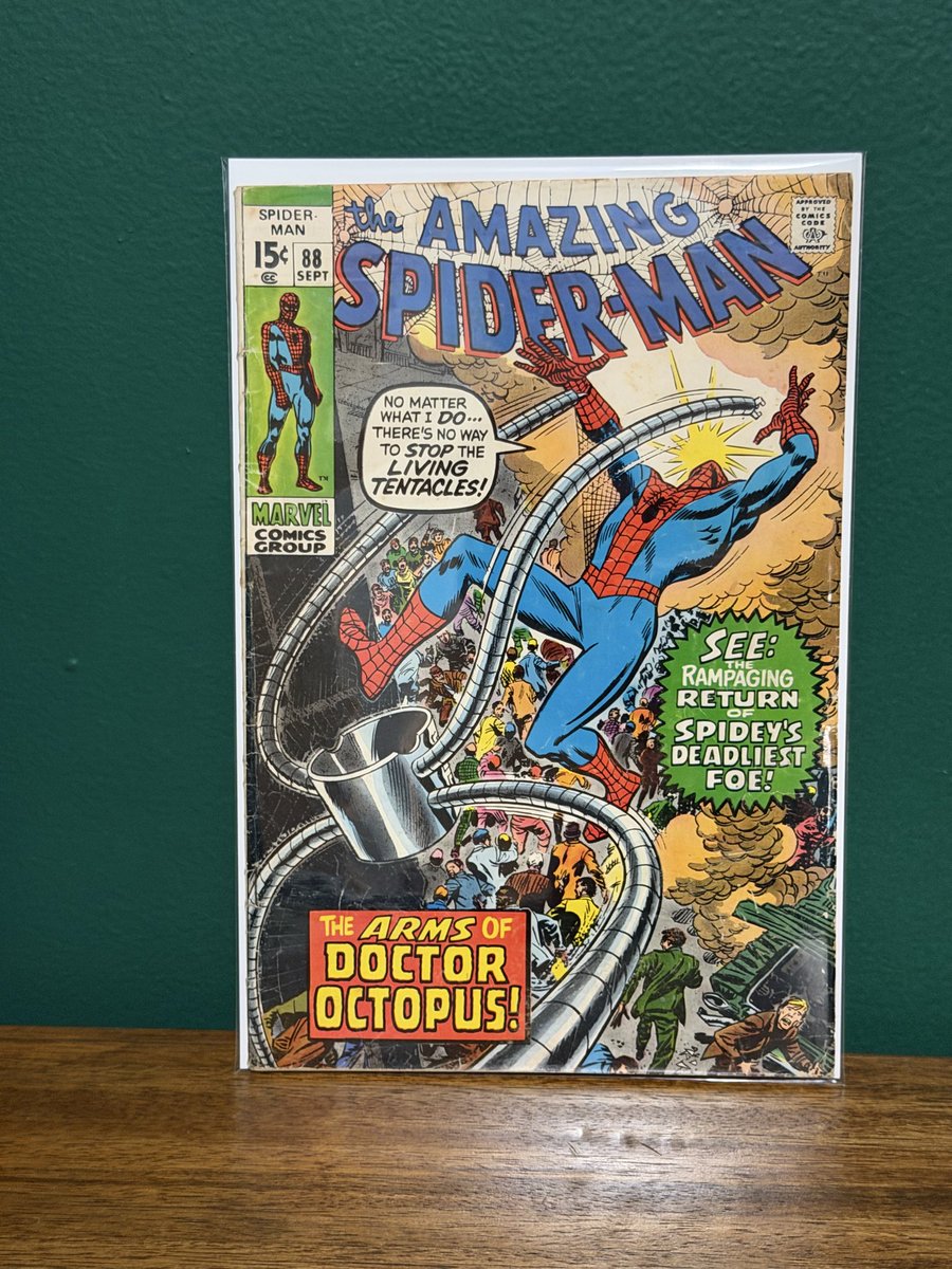 ComicsCabinet's tweet photo. Take a closer look at an issue of Amazing Spider-Man 88 https://t.co/Mn7KsymhYt