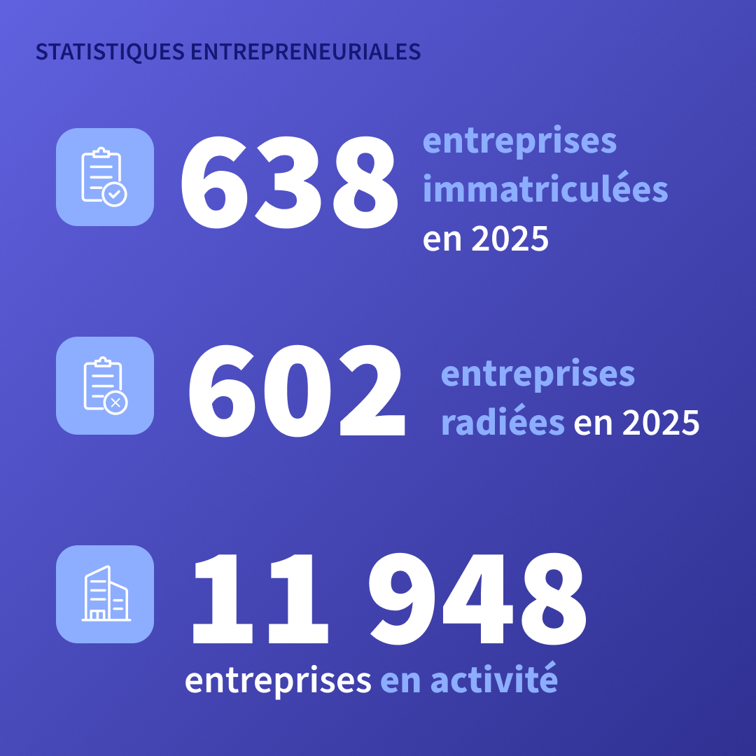 CNG_TC's tweet photo. L'entrepreneuriat à Ajaccio en 2025 : les chiffres-clés !

Le Conseil national publie les statistiques entrepreneuriales de la ville d'Ajaccio.

Des chiffres issus de l'Observatoire statistique du Conseil, regroupant les données du RCS.

🔗 https://t.co/zTKPBXMA1y https://t.co/37I1uFLLRx