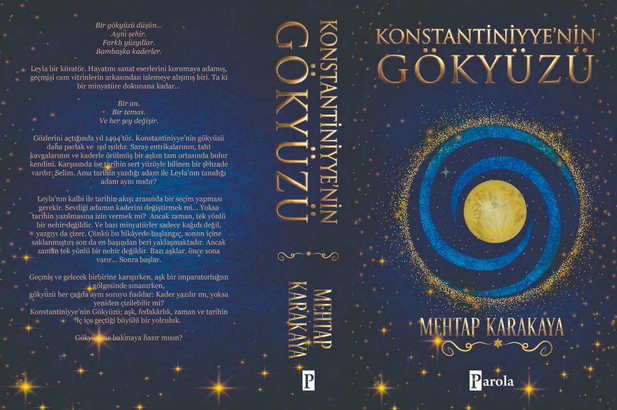 Mehtap Karakaya’nın kaleme aldığı `Konstantiniyye’nin Gökyüzü’ çok yakında sizlerle.🌙

#parolayayınları #mehtapkarakaya #konstantiniyyeningökyüzü