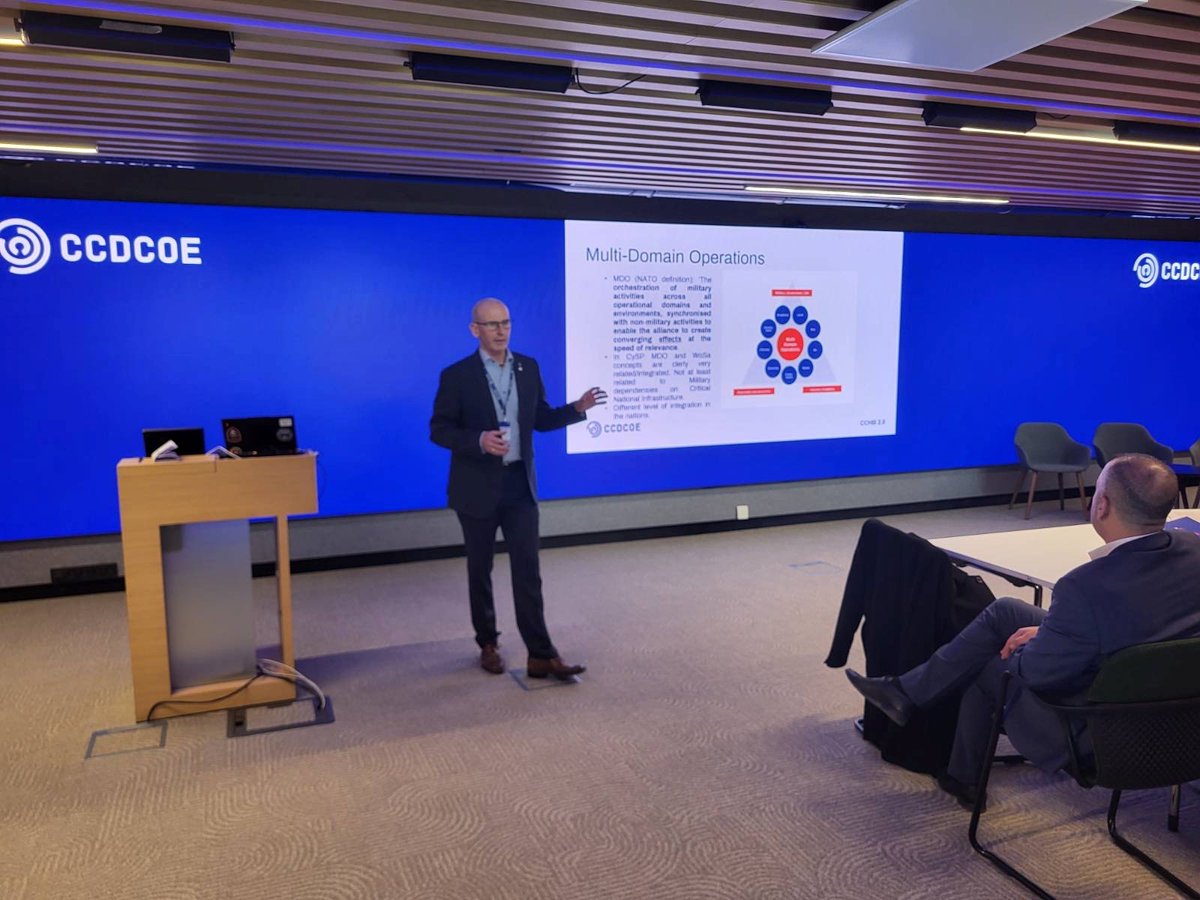 NATO CCDCOE tweet media