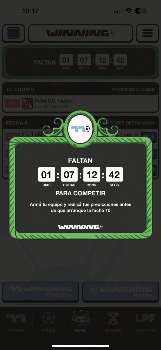 Y finalmente llegó el día. A partir de mañana ya vas a poder competir en el nuevo fantasy del fútbol argentino, una app para el celu que venimos armando con mucho cariño con tres amigos desde hace más de un año. 
<a href="/winning_arg/">Winning Argentina</a>  es mucho más que solo un juego