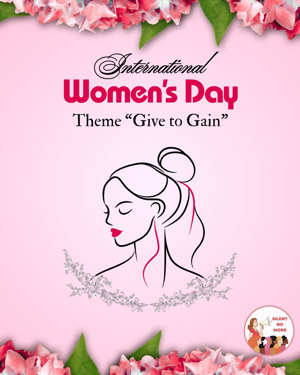 SilentNooMore's tweet photo. IWD is more than a celebration: it is a powerful reminder of the progress women have made and the work that still lies ahead.
Let’s continue to invest in women’s voices, share platforms and open doors for those coming next. 
When women thrive, we all rise! 
#IWD2026 #GiveToGain https://t.co/kg2JJ6VxNX