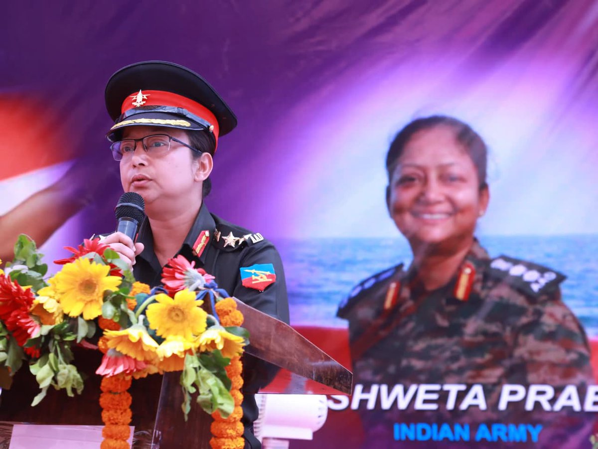 suryacommand's tweet image. "𝗘𝗺𝗽𝗼𝘄𝗲𝗿𝗶𝗻𝗴 𝗰𝗼𝗺𝗺𝘂𝗻𝗶𝘁𝗶𝗲𝘀, 𝗜𝗻𝘀𝗽𝗶𝗿𝗶𝗻𝗴 𝗰𝗵𝗮𝗻𝗴𝗲."

As a tribute to #InternationalWomensDay 2026, Col Shweta Prabhati from #AAD College, #Gopalpur graced the celebrations at Aditya Alumina Refinery, a unit of #AdityaBirlaGroup at #Kansariguda,