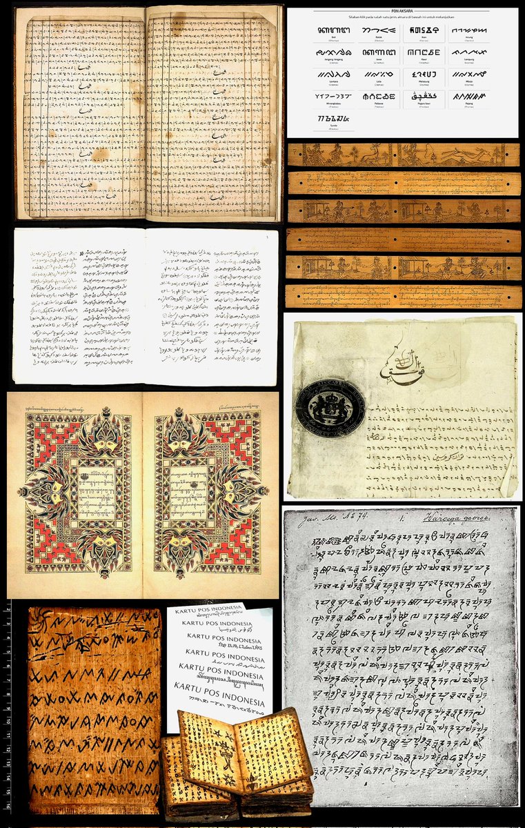 HaiXinger's tweet photo. 🇮🇩 - Indonesia has more than 12 regional scripts representing its cultural heritage. There 12 main scripts are : Javanese, Balinese, Sundanese, Bugis, Rejang, Lampung, Simalungun, Karo, Toba, Pakpak, Mandailing, and Kerinci. Nine of which are officially registered in @unicode https://t.co/7yEJWoIExg