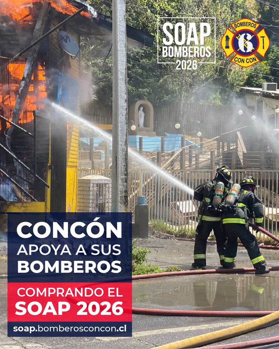 Sexta Bomberos Viña - Concón tweet media
