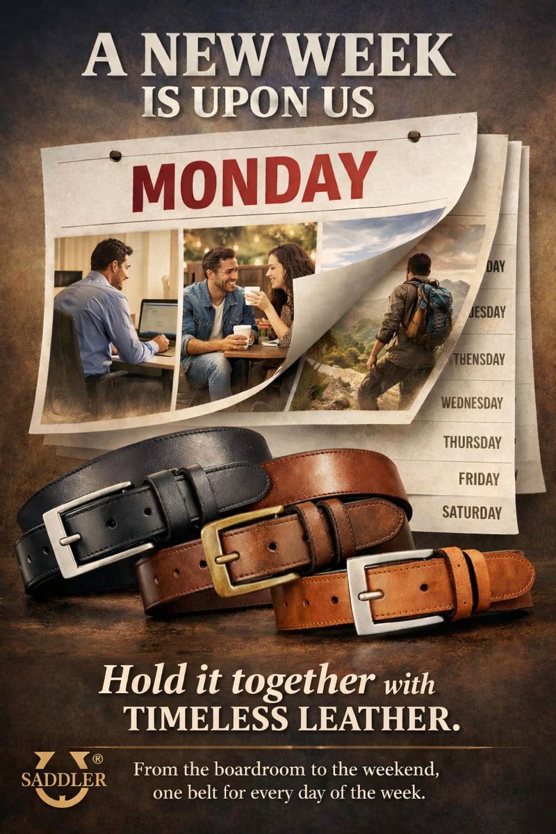 Saddler Belts ®️ tweet media