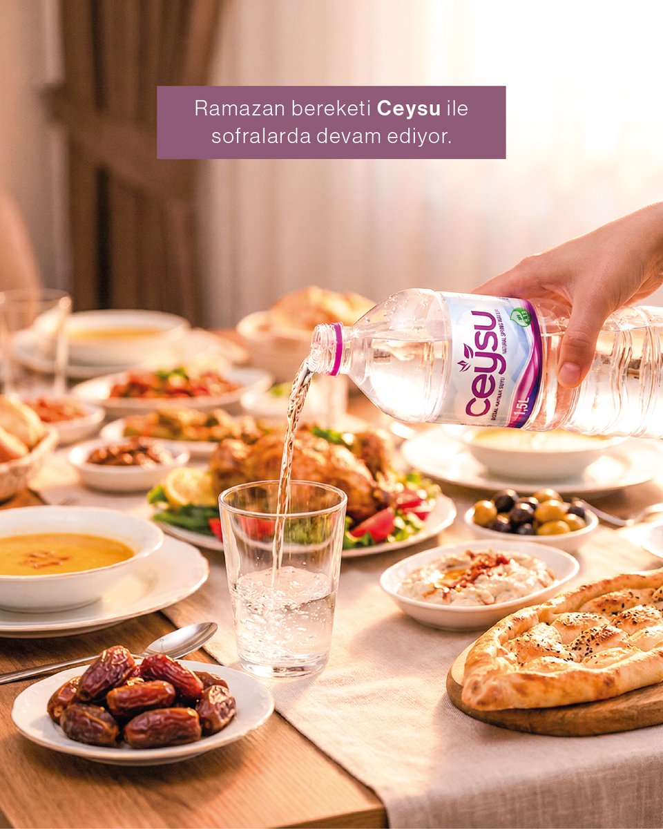 Ramazan’ın bereketi, sevdiklerimizle kurulan sofralarda…
Ramazan bereketi Ceysu ile sofralarda devam ediyor. 💜
#Ramazan #Iftar #RamazanBereketi #Ceysu #IftarSofrasi
