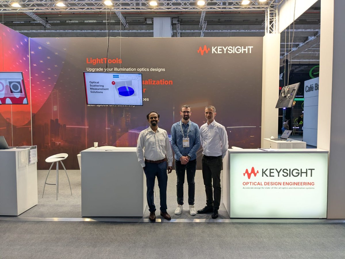 KeysightOptical's tweet image. ✨ Join us at #lightandbuilding !

Join us in Frankfurt March 8–13, 2026, and visit Booth C80 for live demonstrations of our optical and photonic design software. Learn how our latest innovations are helping optical engineers solve today’s toughest challenges.

We’re excited to