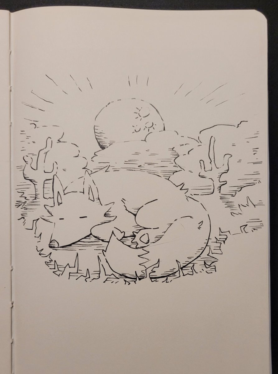 ZetaHaru's tweet photo. Took some time off after stress got to me. Used that time to change up my workspace and got back to basics with a sketchbook and a bit of Overwatch. (blame the cat) 🐈

Feeling inspired again and ready to create more. c: https://t.co/fMD0EPdJqY