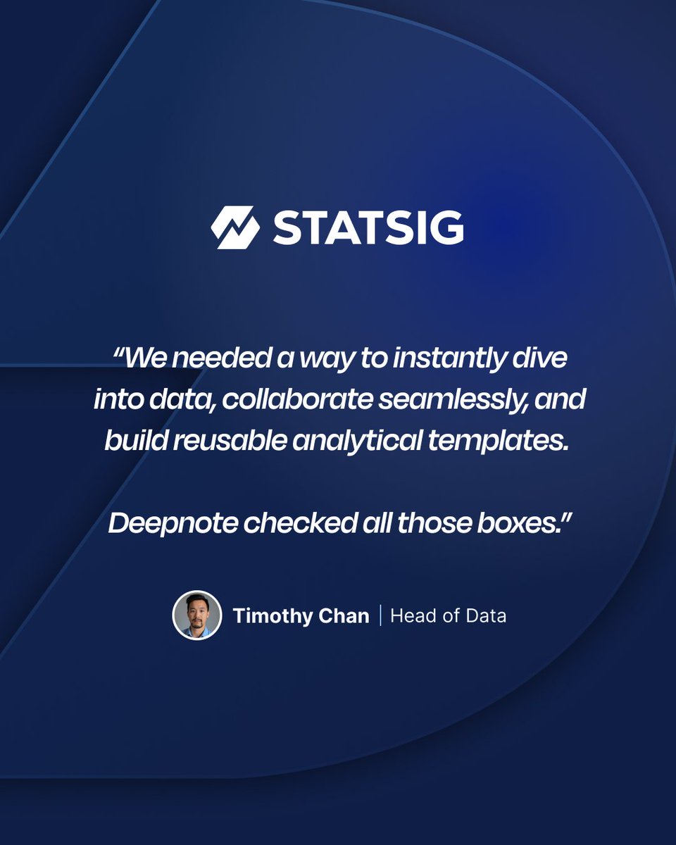 Deepnote tweet media