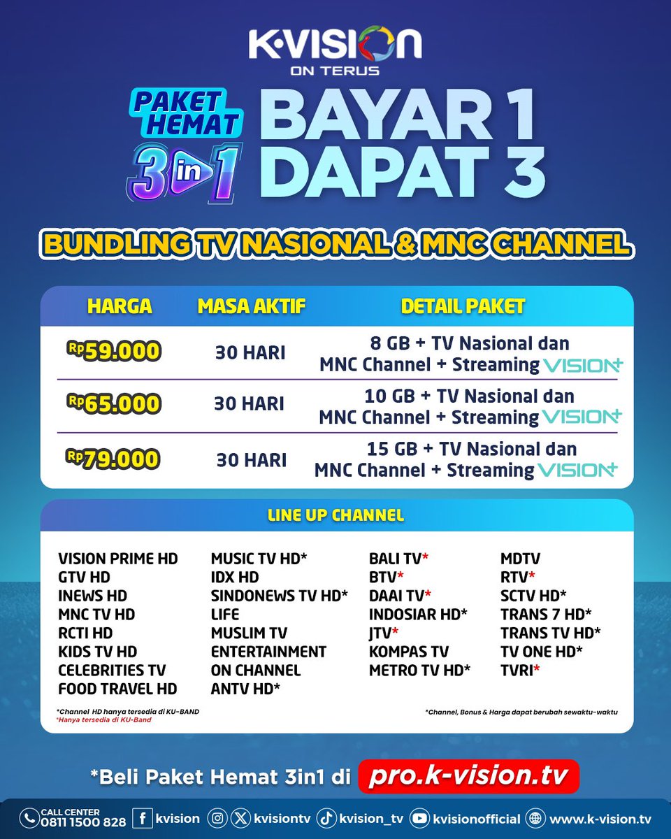 K-vision TV tweet media