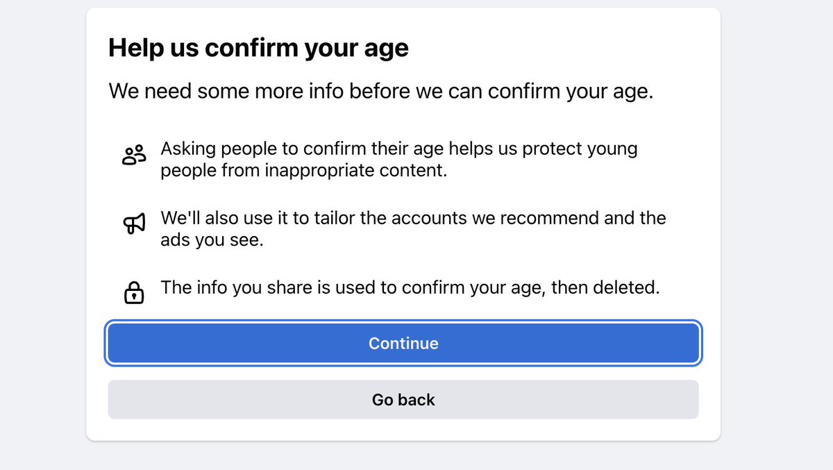 craigmckown's tweet photo. @facebook This is what it shows: https://t.co/QurrrDU5MM