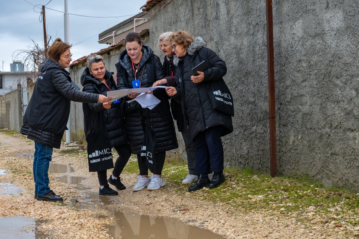 himuratsahin's tweet image. MICS Albania update: 73% of clusters completed, 35 in progress, 33 pending, toward the national target of 5,000 households. Weekly #INSTAT @albania_unicef monitoring continues. Grateful for quality and the strong teamwork! #foreverychild #Humancapital #data