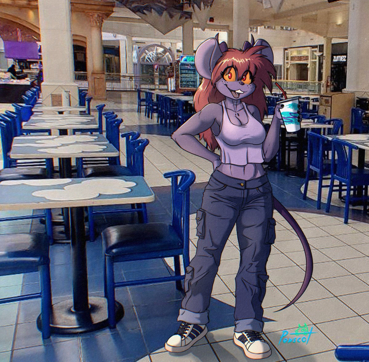 Squeak!

(Late birthday present for <a href="/DracoJayco/">SqueakJay</a> )