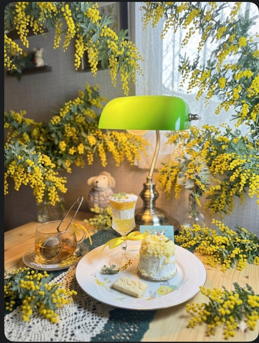 MUSCATMAMA's tweet photo. 💛Mimosa plate
🍋米粉の檸檬ケーキ　
旬の国産れもんで仕込んだおやつです♡
爽やかな喫茶時間をお過ごしください♪
#喫茶マスカット
#金沢カフェ
#石川カフェ
#kanazawacafe https://t.co/OqP0lbqfl2