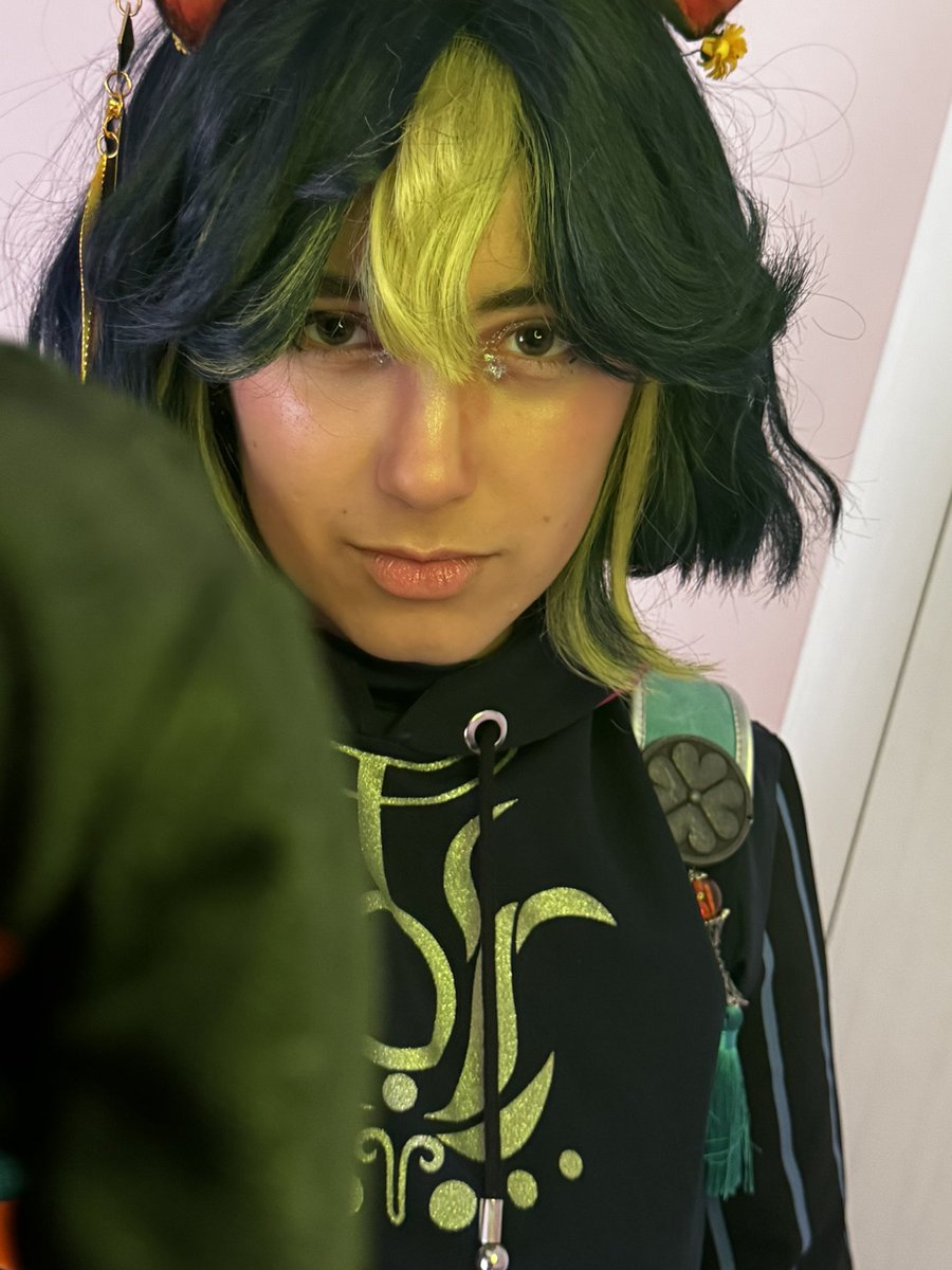 ako_coz's tweet photo. Some pics @stellaryuzu took of me <3
#genshinlove #tighnari #cosplay #GenshinImpact https://t.co/4LgcpjdttL