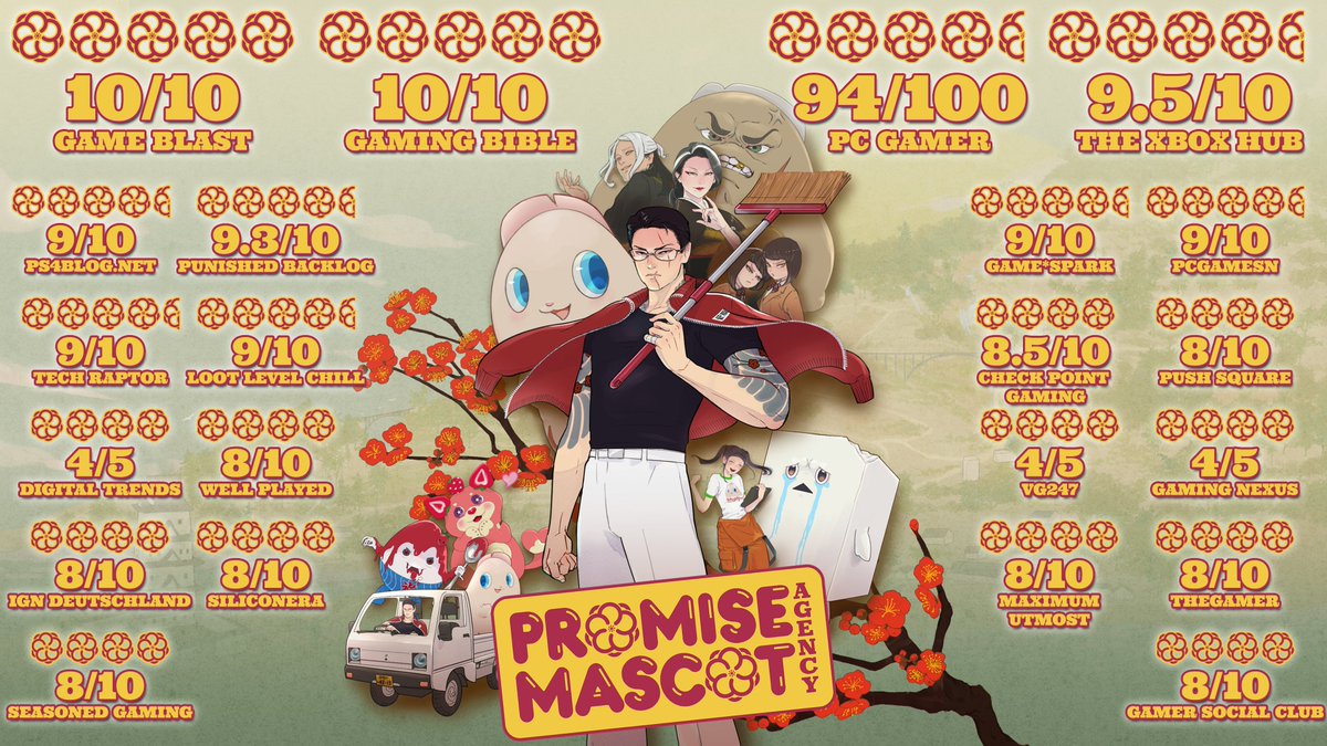 PROMISE MASCOT AGENCY ⛩️ OUT NOW! ⛩️ tweet media