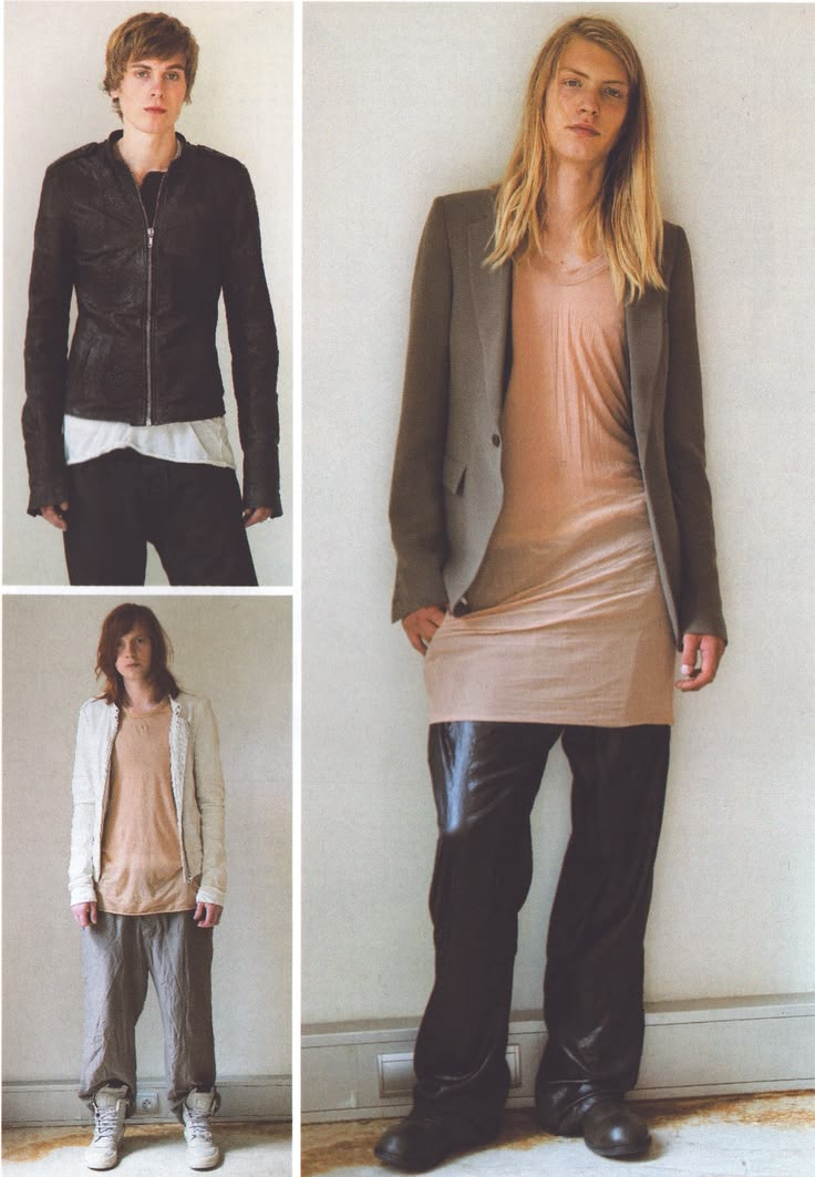 rick owens ss 2006 from gap press men vol.7