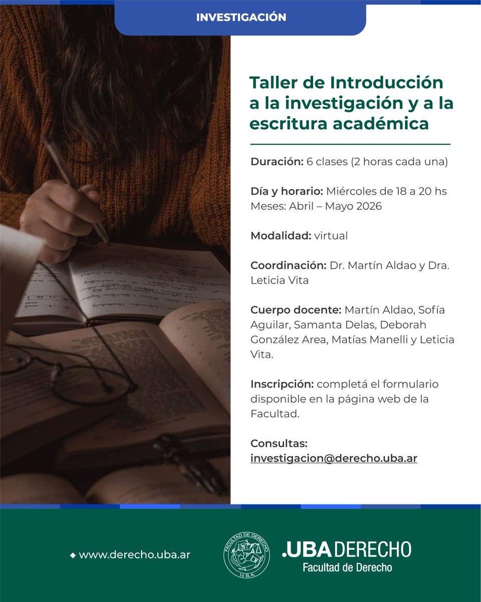 Facultad de Derecho tweet media