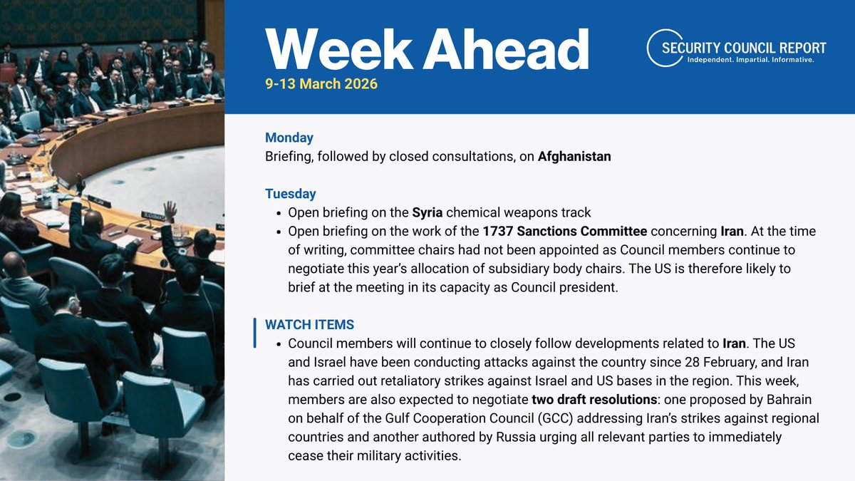 Security Council Report tweet media