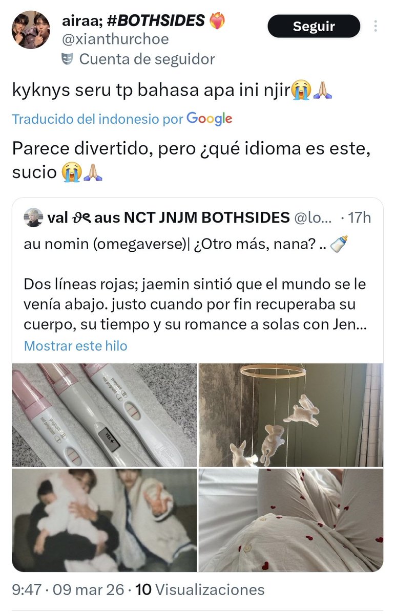 val 𝜗ৎ aus NCT JNJM BOTHSIDES tweet media