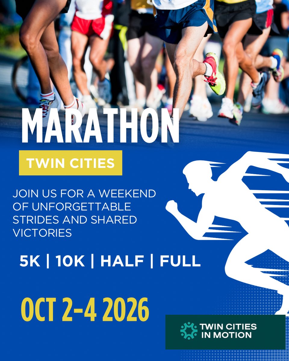 NationalCMV's tweet photo. We are looking to form a team for the #Medtronic Twin Cities Marathon. Join us for any distance 5k to the Full marathon. Please reach out if you’re interested in joining team Stop CMV! 

Dm or social@nationalcmv.org https://t.co/TSSo5MEfRs