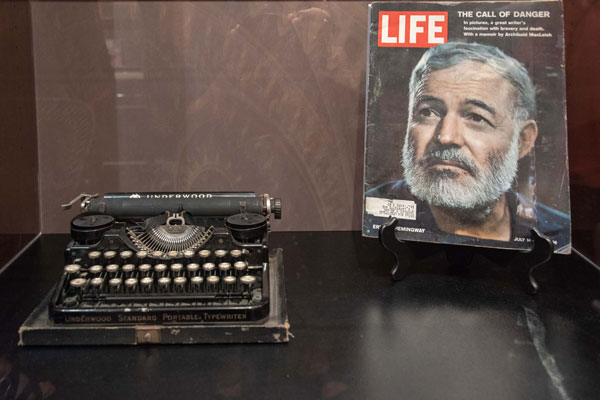 <a href="/historyinmemes/">Historic Vids</a> There is nothing to writing. All you do is sit down at a typewriter and bleed.

Ernest Hemingway