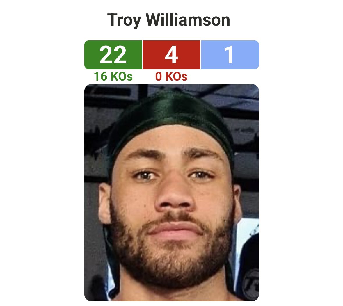 Troy Williamson tweet media