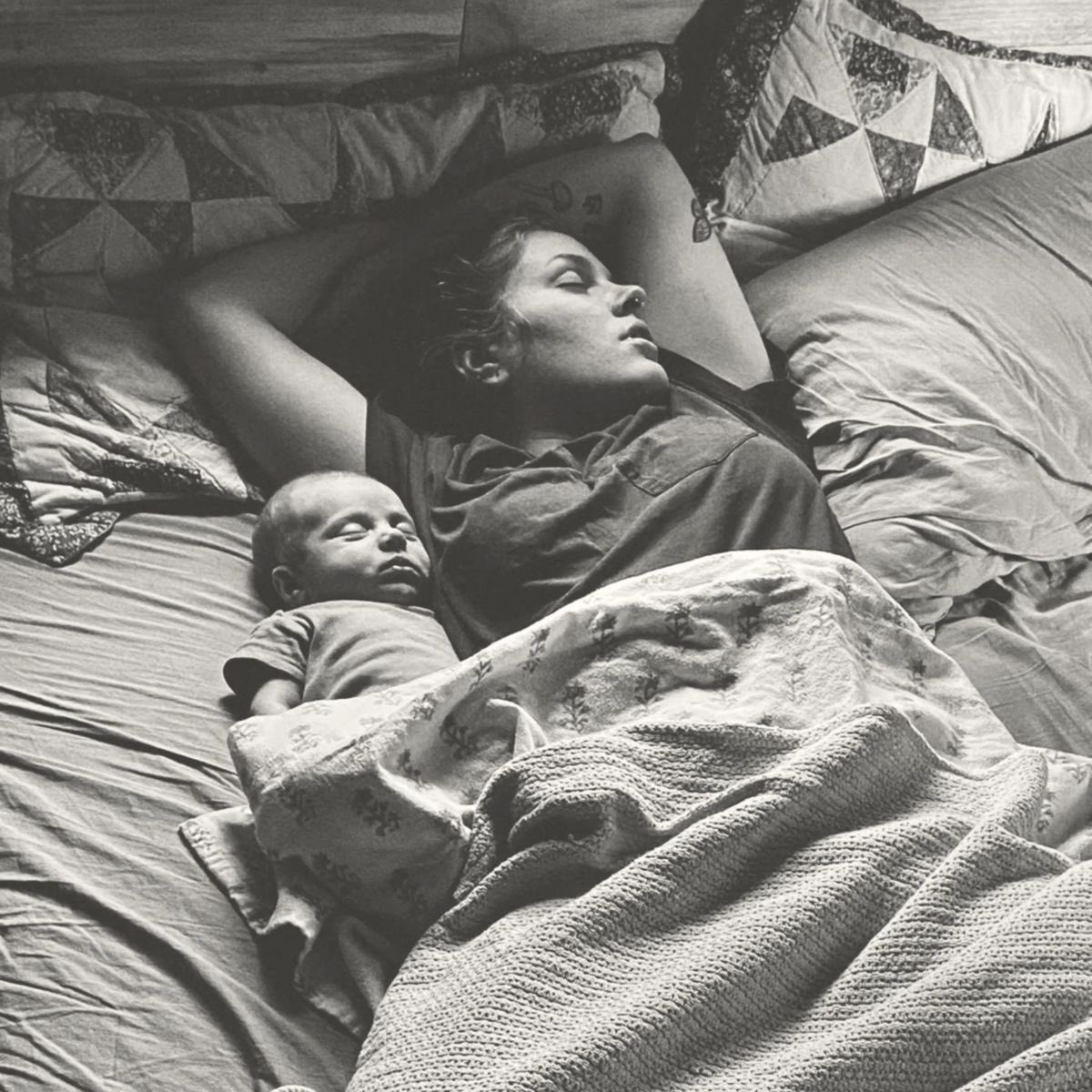 People HATE to admit that this is the way babies are meant to sleep… with their mother.
