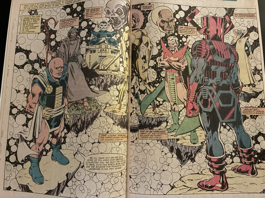 ProfSlaybag's tweet photo. Mark Gruenwald had some serious penciling chops. https://t.co/16a6nMwjKS