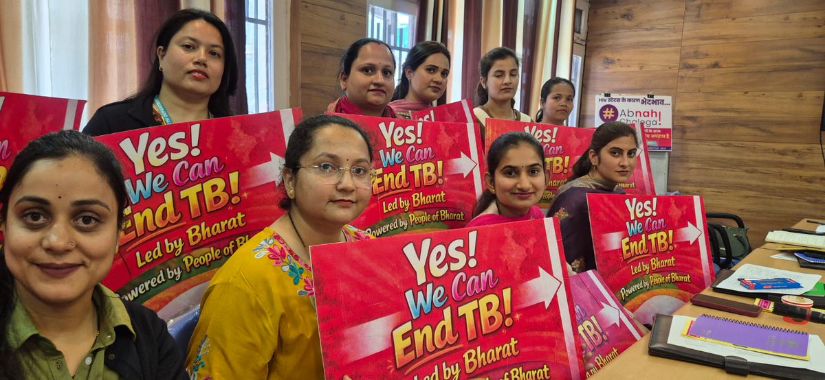VishalKangraHP's tweet photo. Today, CHOs of Tiara &amp; Nagrota Surian blocks attended an ACSM Sensitization Workshop at RHWTC Chebb under the guidance of MOH &amp; DTO Dr R. K. Sood. The session focused on strengthening TB awareness, early detection, and community participation towards a #TBMuktBharat https://t.co/8RHDNKZKxp