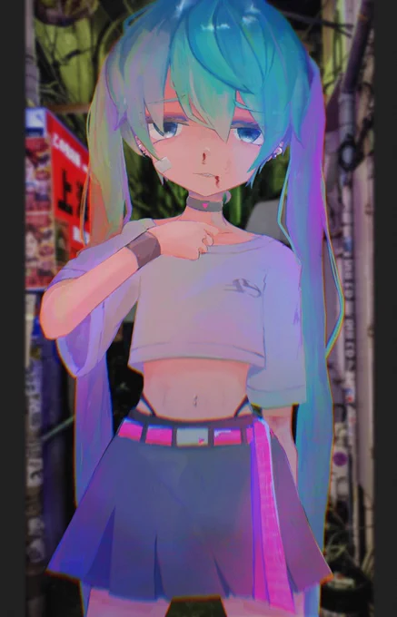 今までいろんなミクちゃん描いたけどぜんぶ好きよ #ミクの日