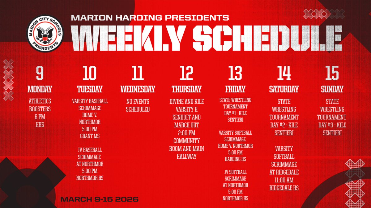 Harding Presidents tweet media