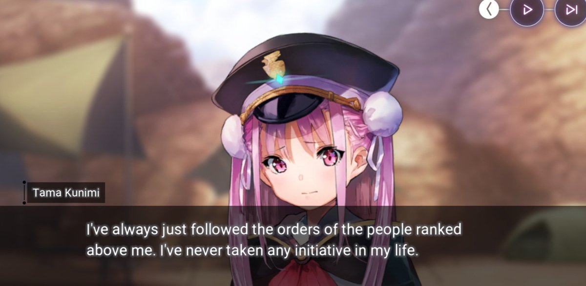 Tama 😔 This is making me more curious to see her interlude story eventually.