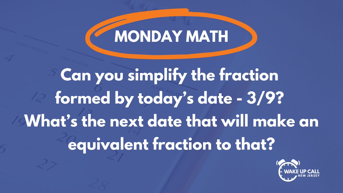 Wake Up Call New Jersey tweet media