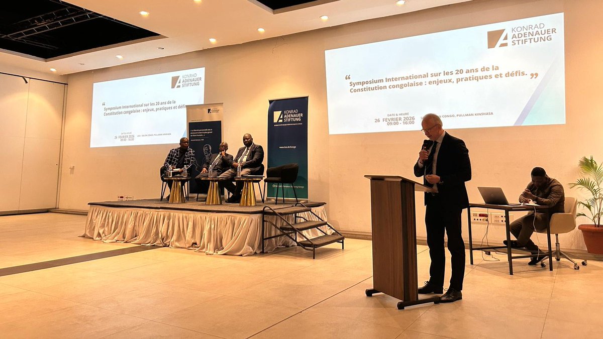 Konrad-Adenauer-Stiftung DR Kongo tweet media
