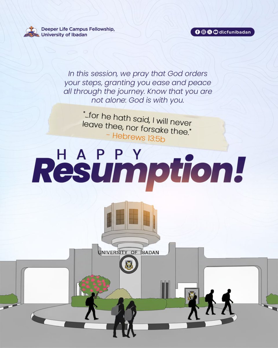 DLCF University of Ibadan tweet media