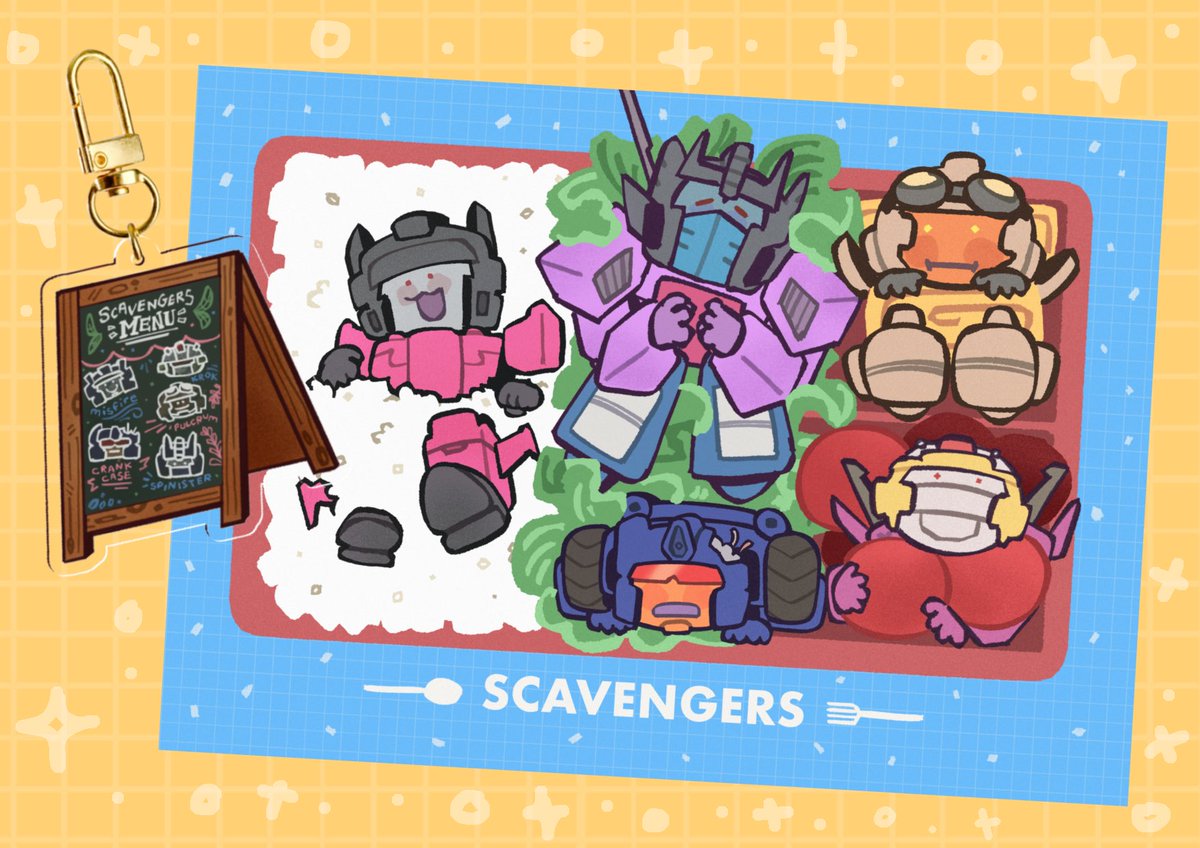 Stuff I did for the Transformer stamp rally!!!